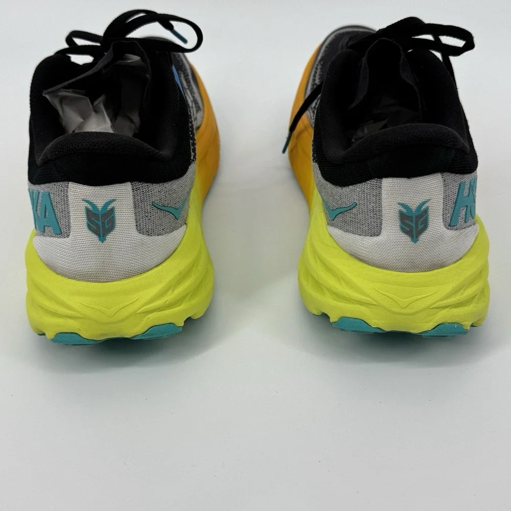 HOKA One One Speedgoat 5 Trail Running Shoes Men's 12.5 D Vibram Megagrip Hiking